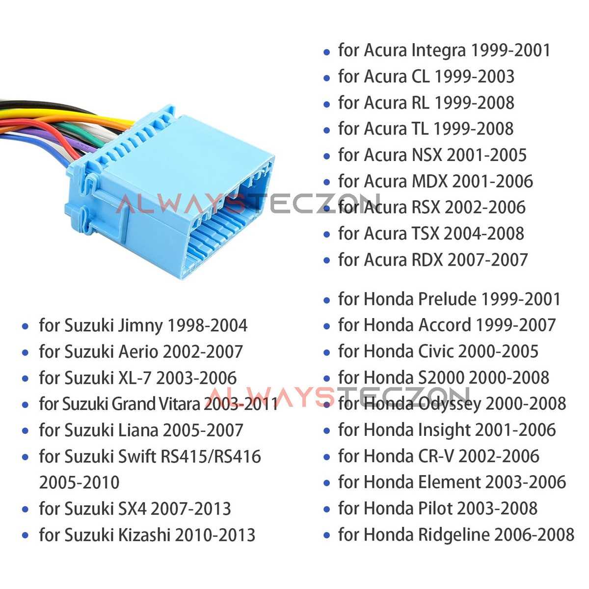 2002 acura rsx stereo wiring diagram