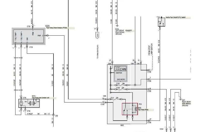 2002 ford focus fuel pump wiring diagram