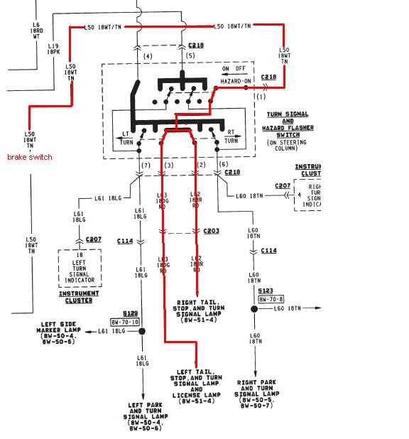 2002 jeep wrangler tail light wiring diagram