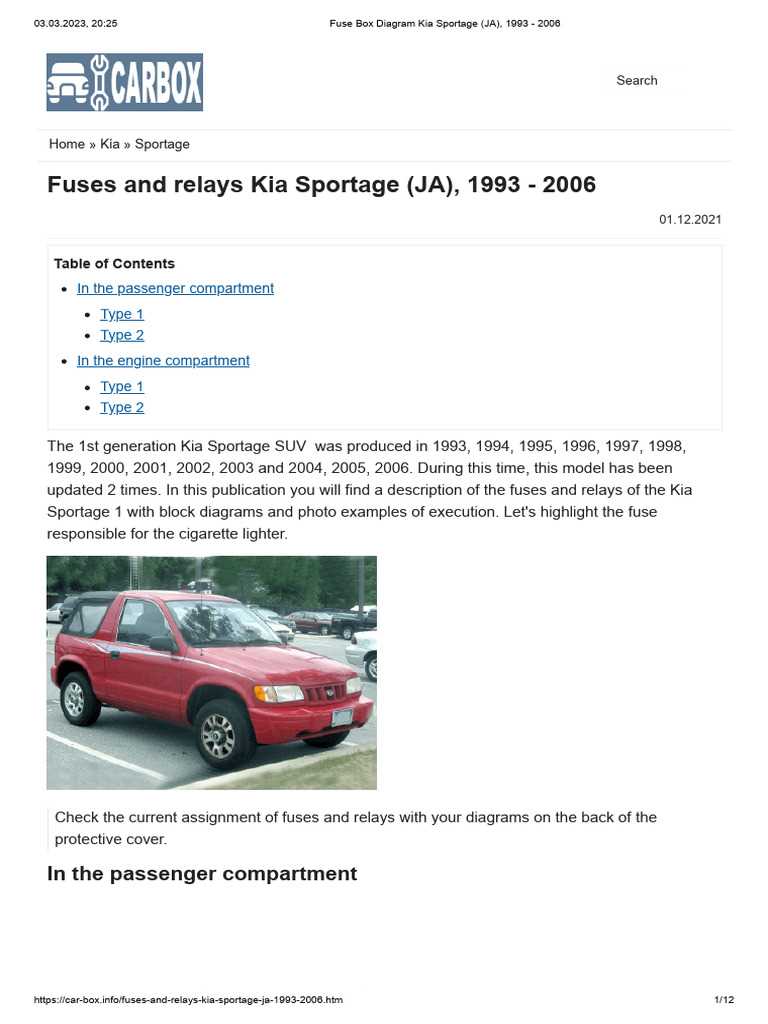2002 kia sportage stereo wiring diagram