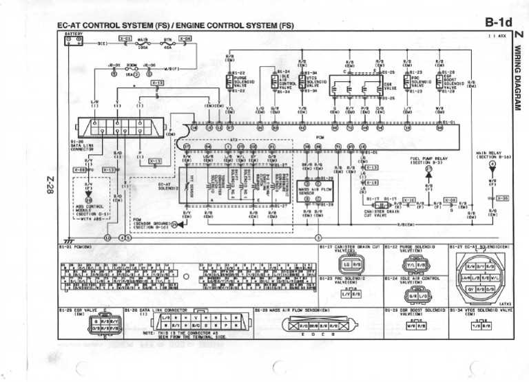 2002 mazda 626 radio wiring diagram