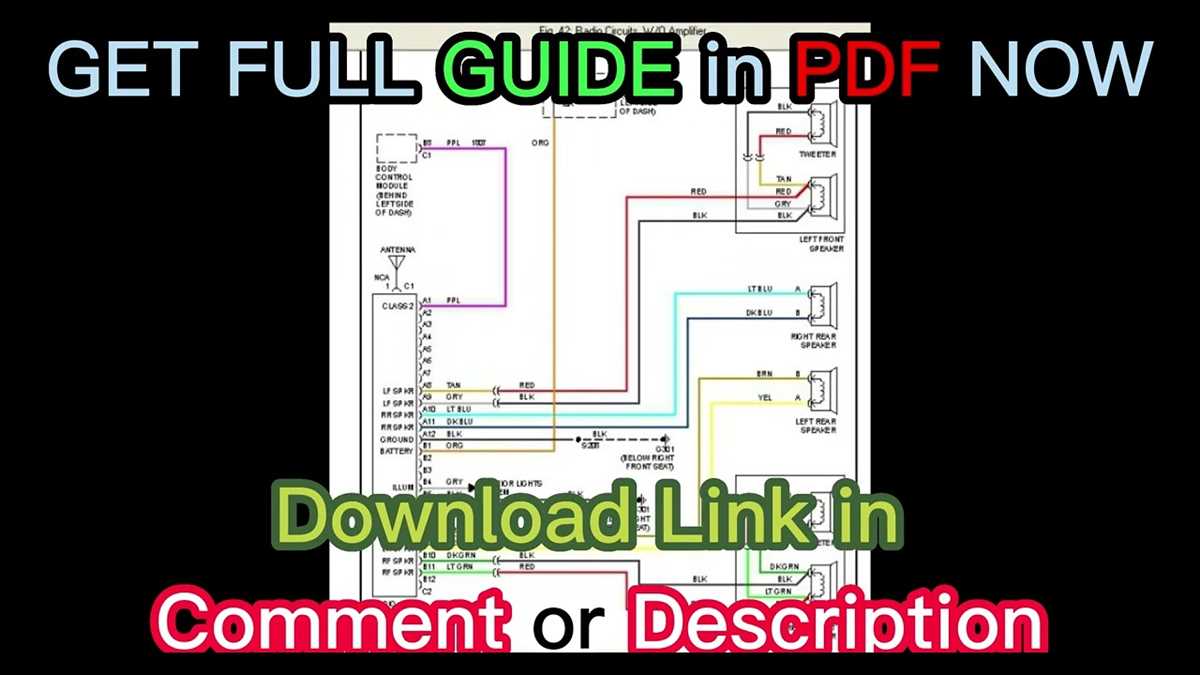 2002 chevy cavalier stereo wiring diagram