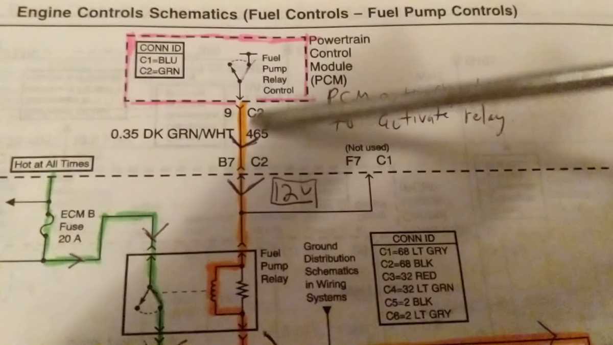2002 ford f250 fuel pump wiring diagram