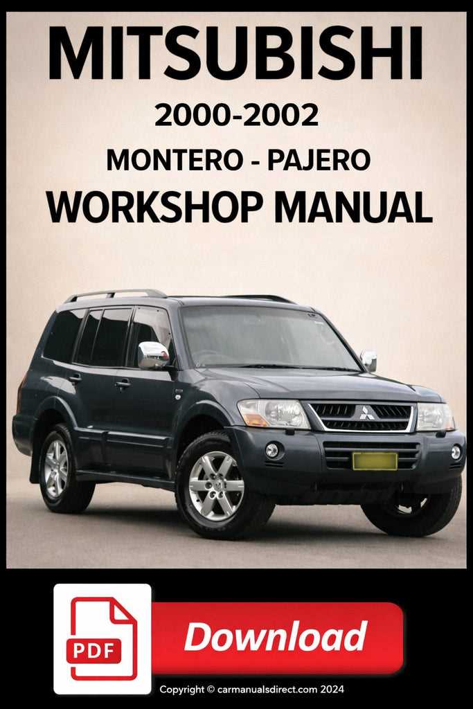 2002 mitsubishi montero sport wiring diagram