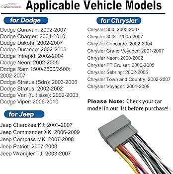 2003 dodge dakota radio wiring diagram