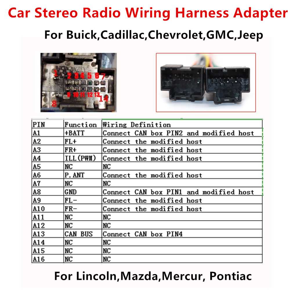 2003 gmc sierra radio wiring harness diagram