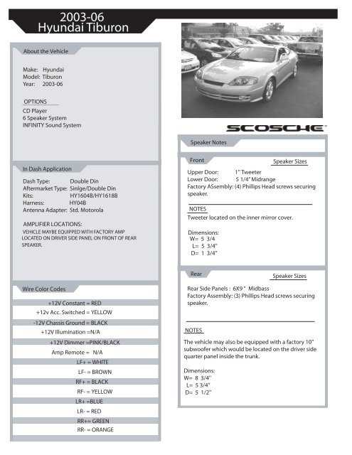 2003 hyundai tiburon stereo wiring diagram