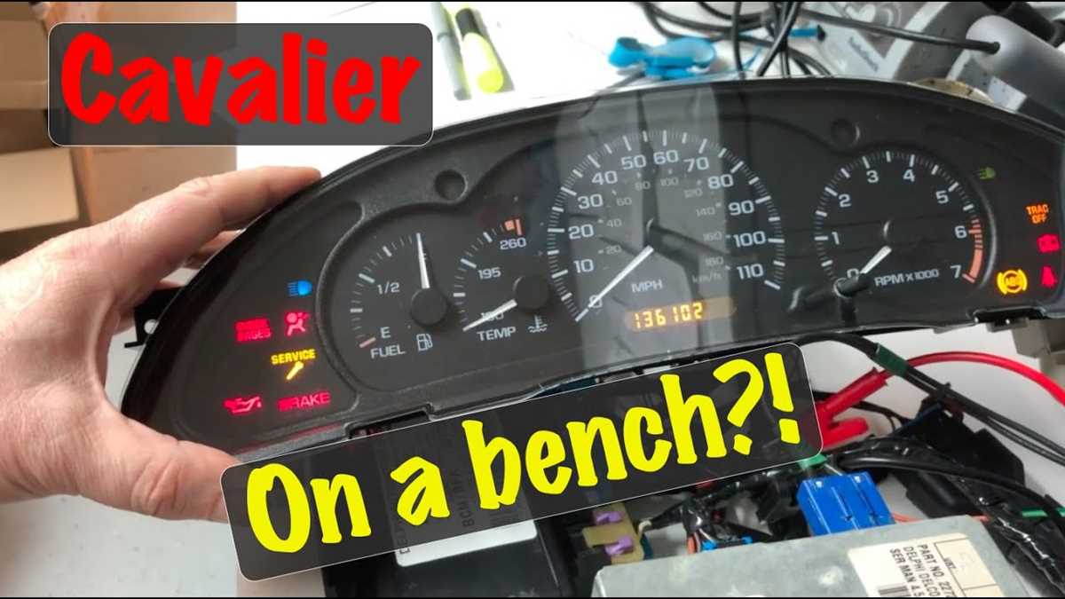 2003 silverado instrument cluster wiring diagram