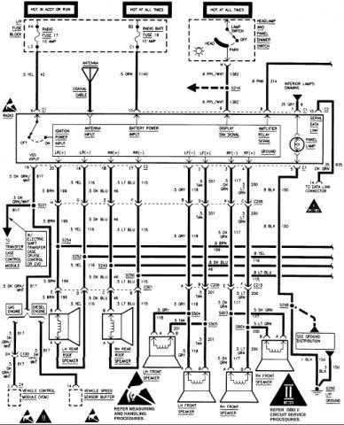 2003 chevy tahoe bose radio wiring diagram