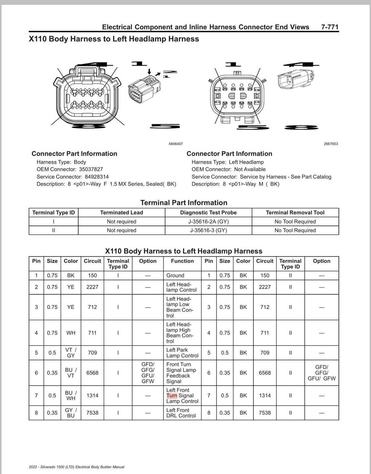 2003 silverado headlight wiring diagram