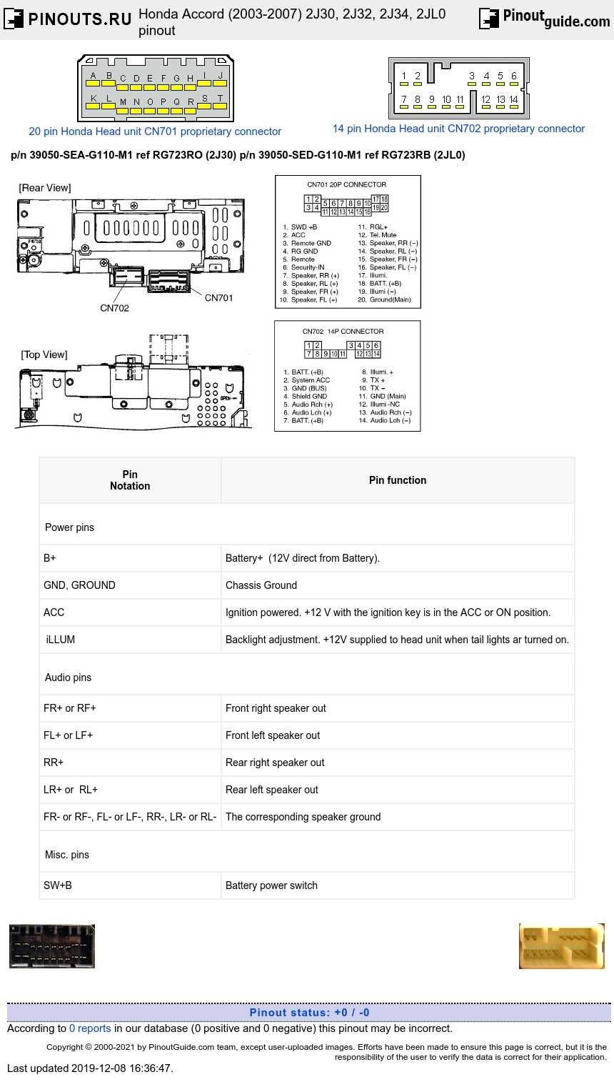 2004 honda accord speaker wiring diagram