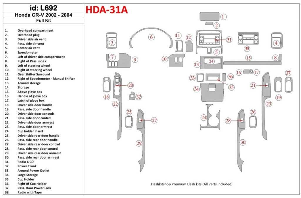 2004 honda crv wiring diagram