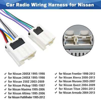 2004 nissan quest radio wiring diagram