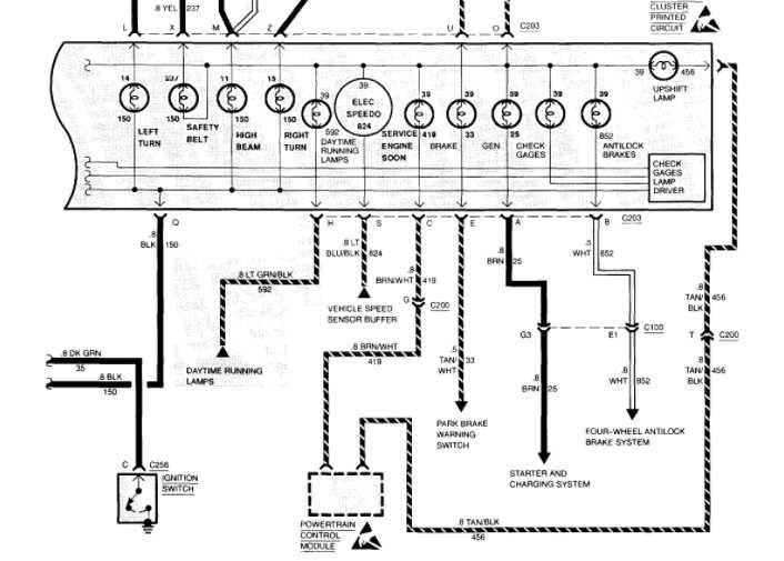 2004 silverado 1500 chevy 04 silverado dash cluster wiring diagram