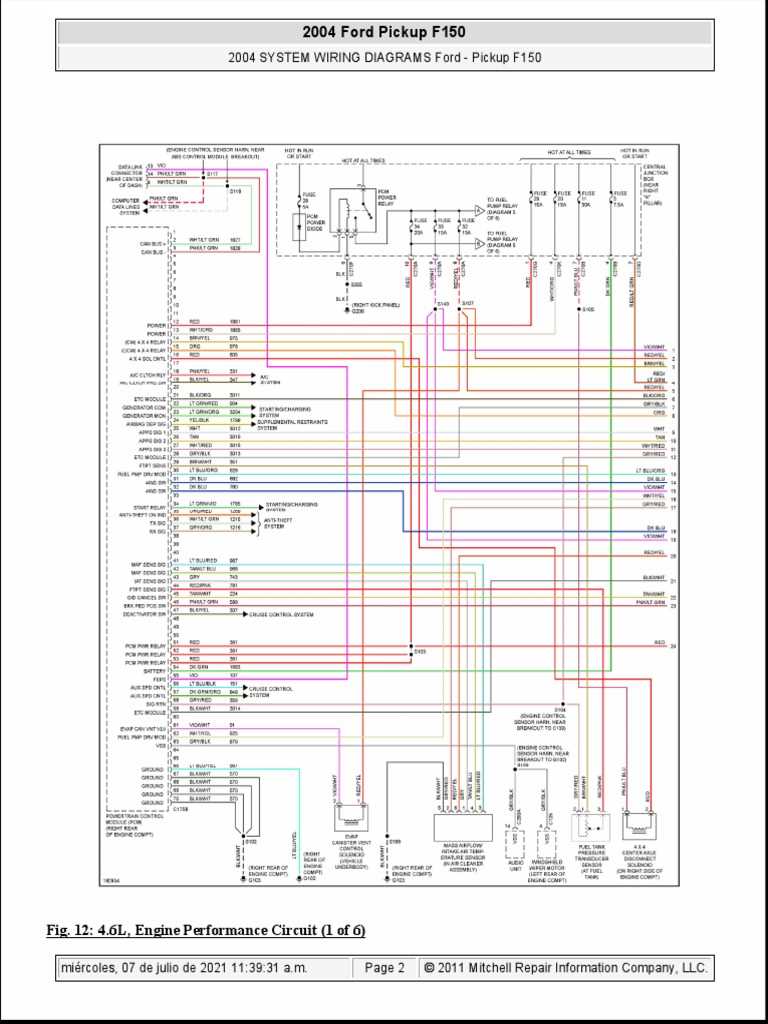 2004 ford f150 5.4 engine wiring diagram