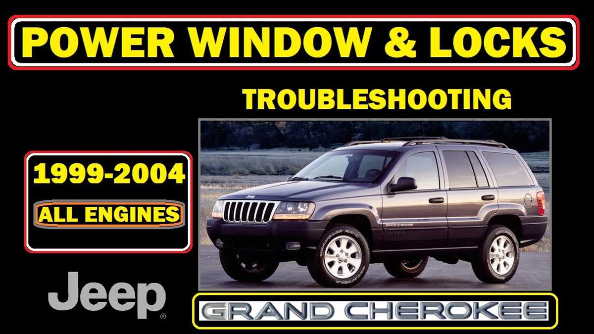 2004 jeep grand cherokee driver door wiring diagram
