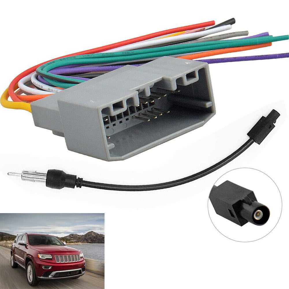 2005 jeep grand cherokee radio wiring harness diagram