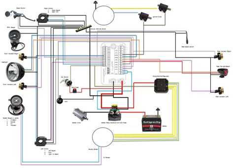 2005 trx450r wiring diagram
