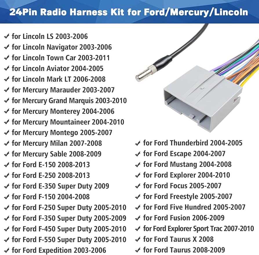 2005 ford 500 radio wiring diagram