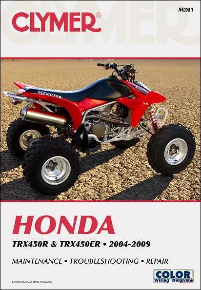 2005 trx450r wiring diagram