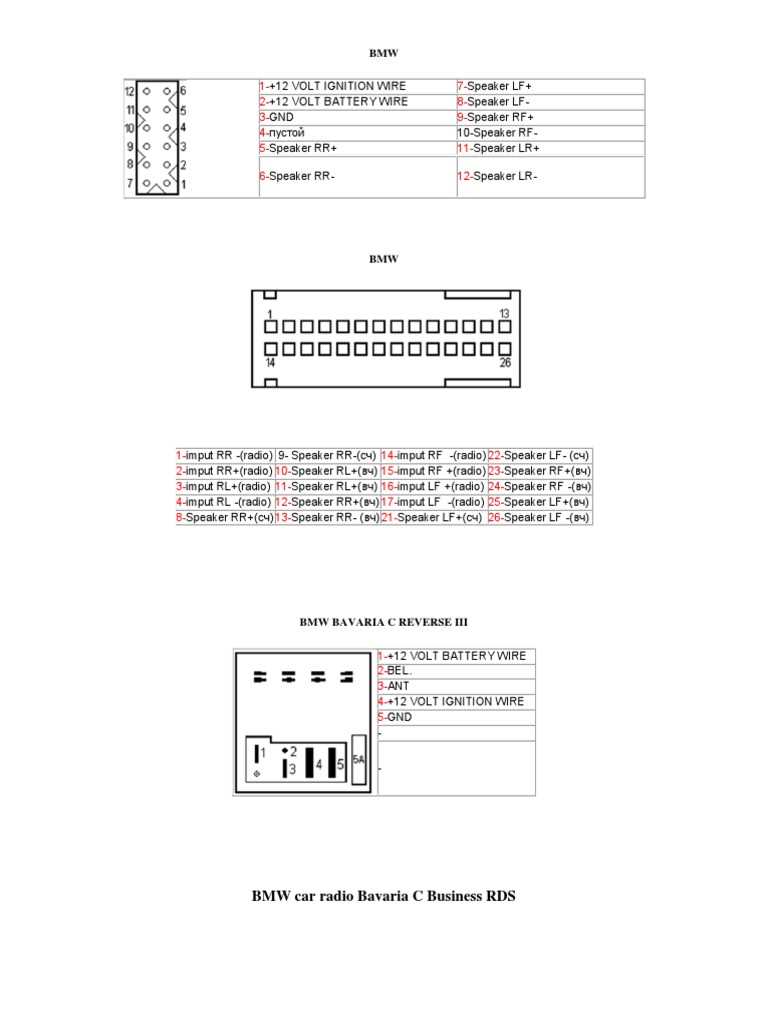 2006 bmw 325i radio wiring diagram