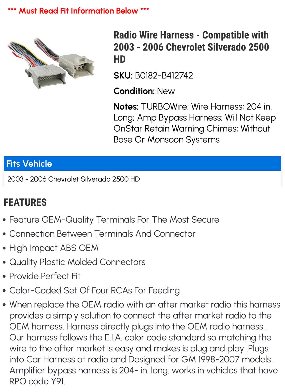 2006 chevy silverado 2500 radio wiring diagram