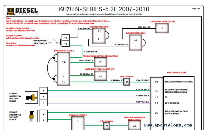 2006 isuzu npr wiring diagram