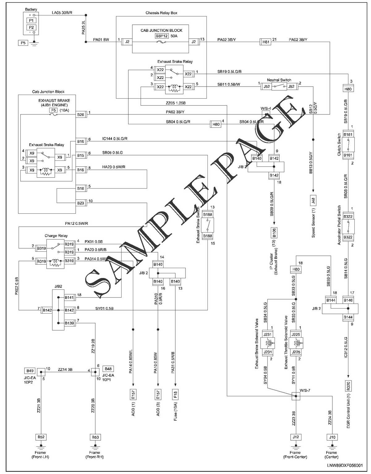 2006 isuzu npr wiring diagram