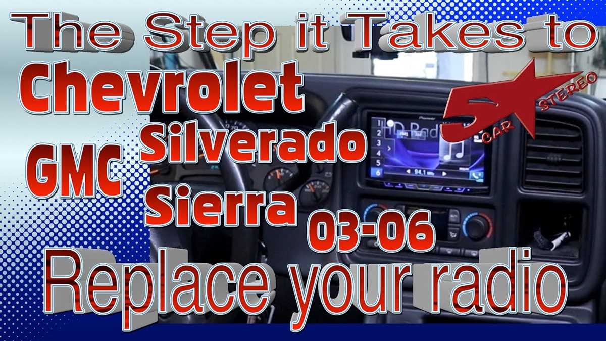 2006 chevy silverado radio wiring diagram