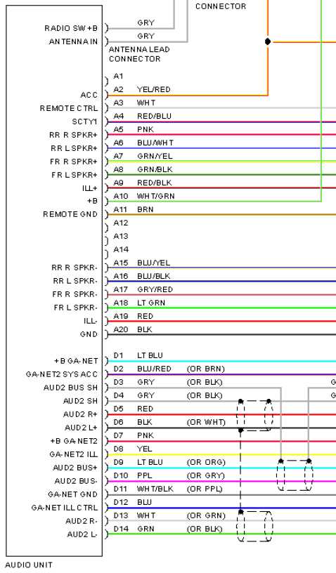 2006 civic stereo wiring diagram