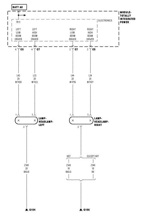 2006 dodge ram 1500 headlight wiring diagram
