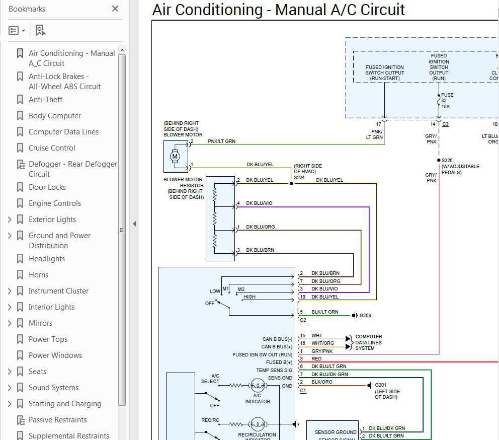 2006 dodge ram tipm wiring diagram