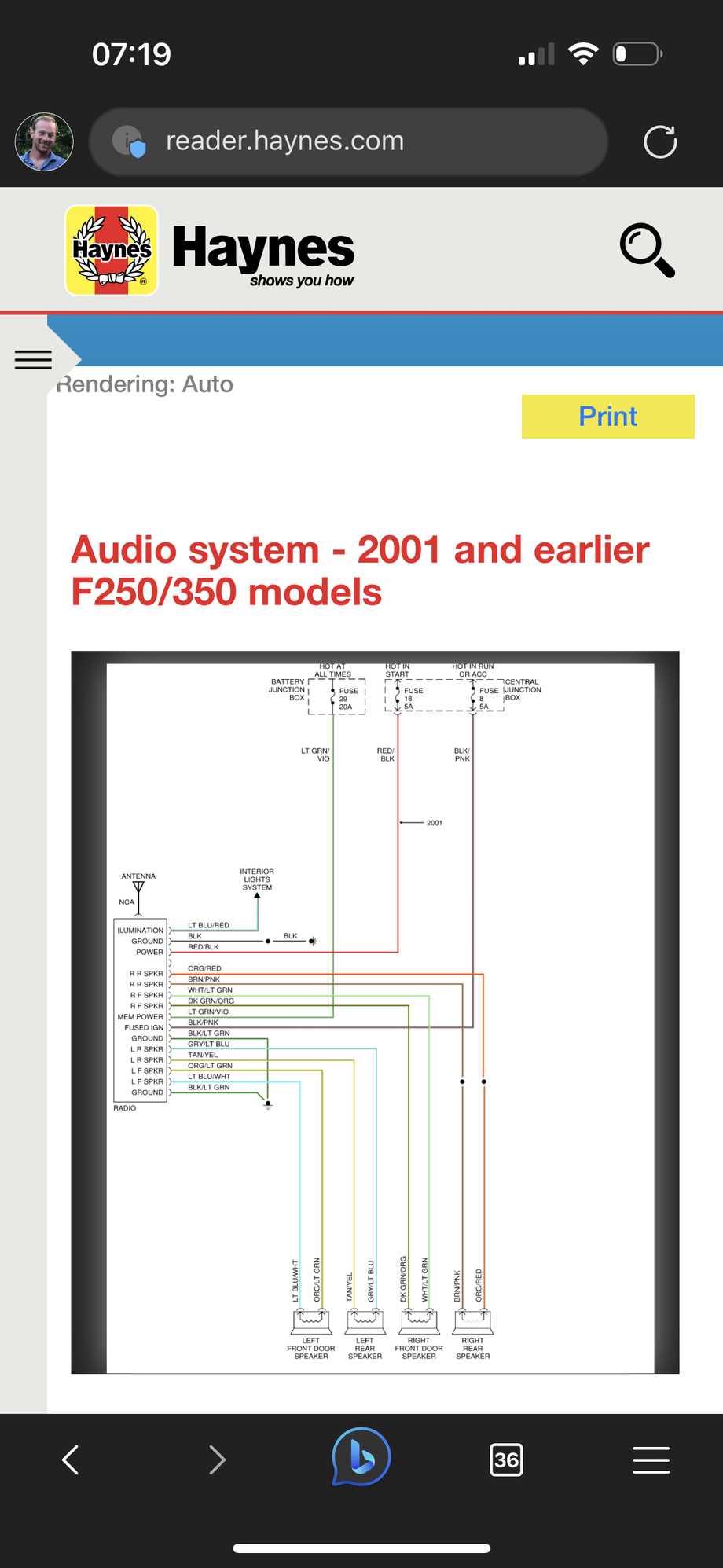 2006 f250 radio wiring diagram