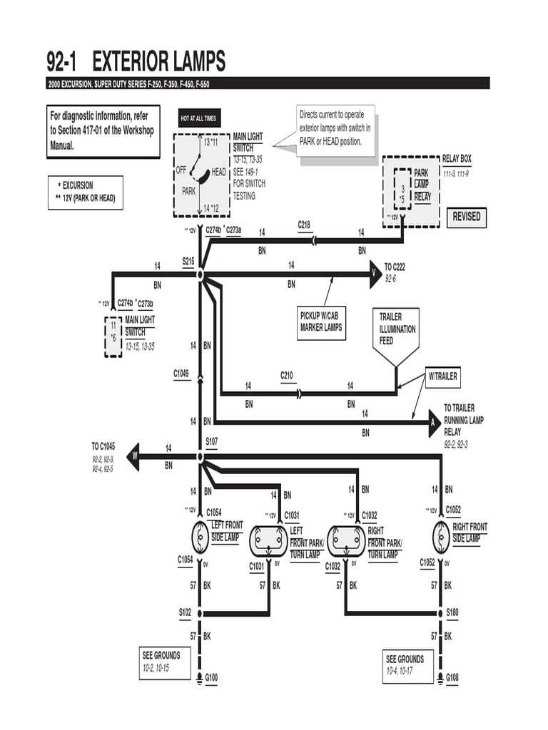 2006 ford f250 tail light wiring diagram