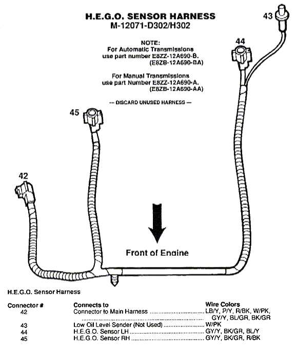 2006 mustang gt engine wiring harness diagram
