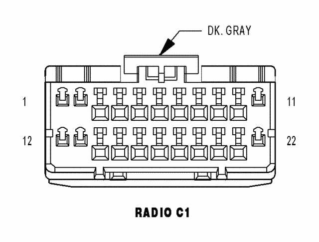 2006 pt cruiser radio wiring diagram
