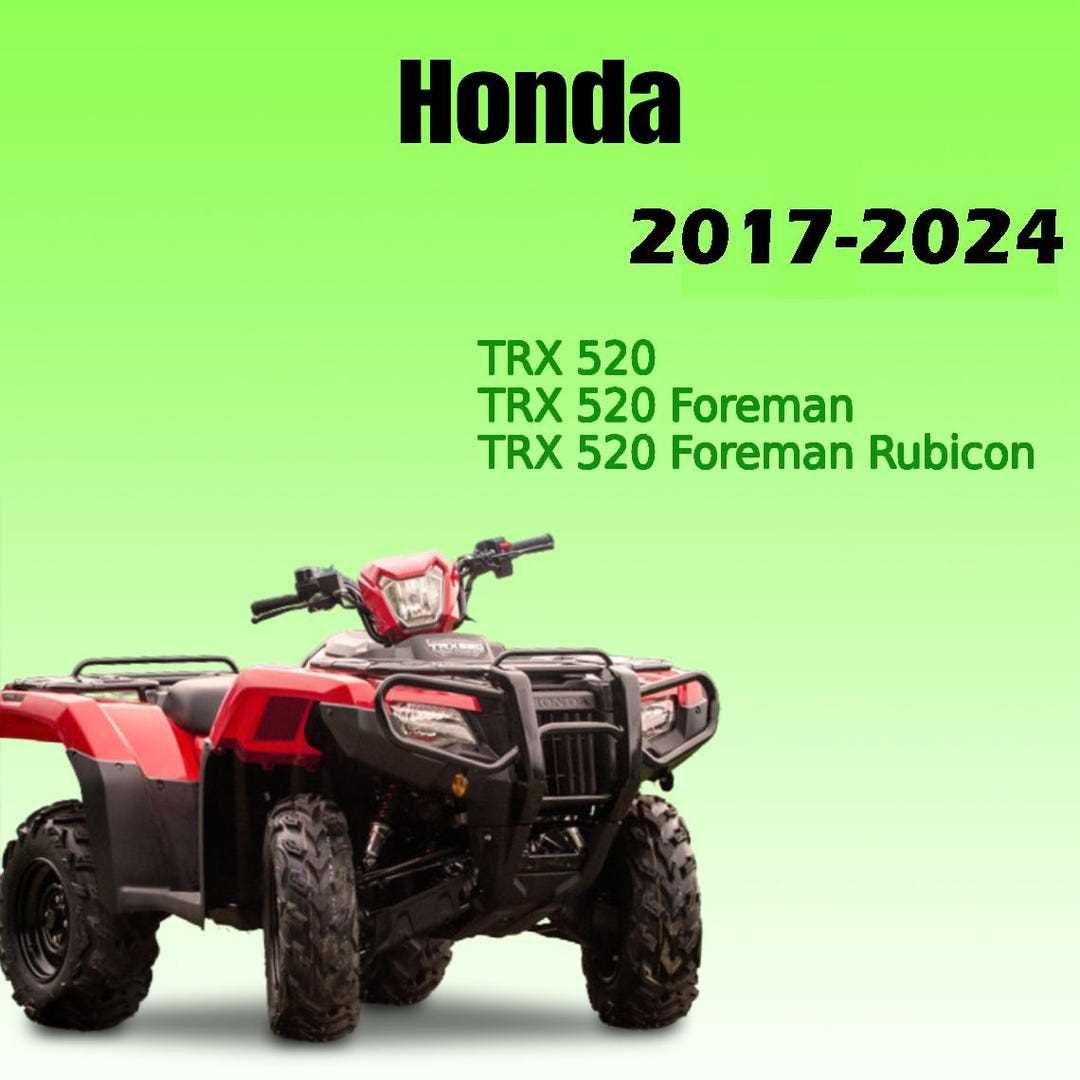 2007 honda foreman 500 wiring diagram