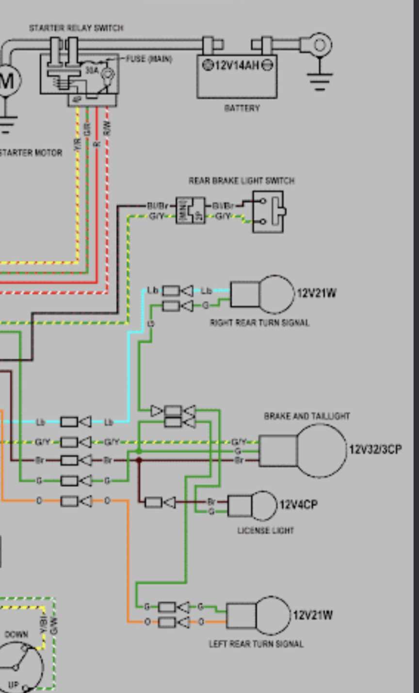 2007 honda shadow spirit 750 wiring diagram