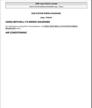 2007 jeep patriot headlight wiring diagram