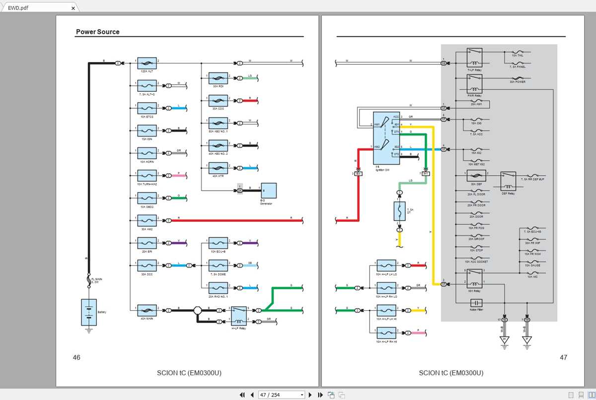 2007 scion tc stereo wiring diagram