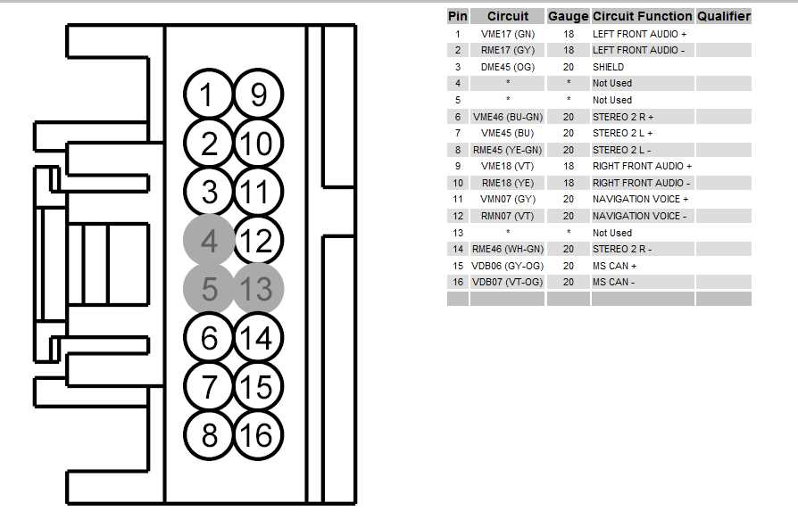 2008 ford f250 radio wiring diagram
