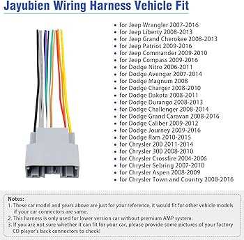 2008 jeep liberty radio wiring diagram