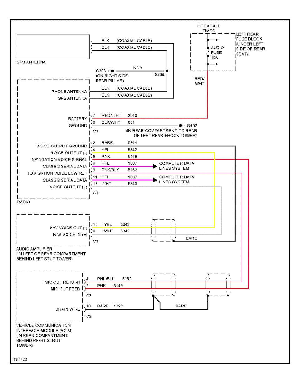 2008 cadillac cts bose amp wiring diagram