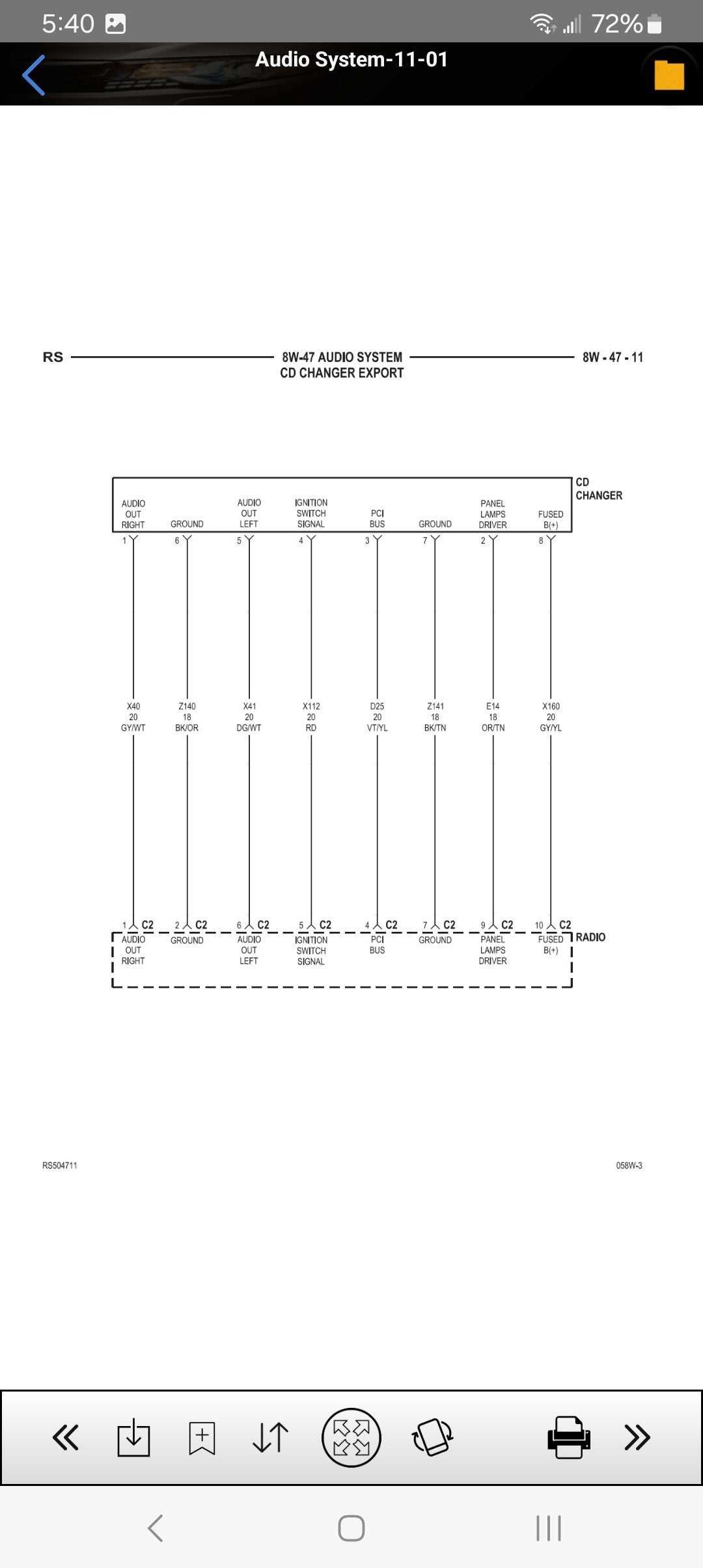 2008 dodge grand caravan wiring diagram