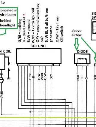2008 klr 650 wiring diagram