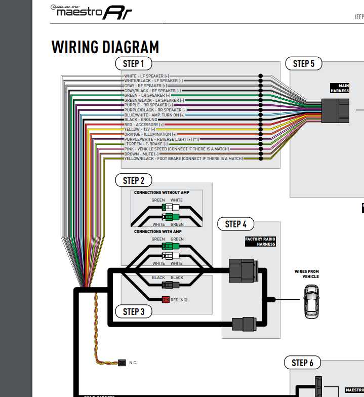 2009 jeep wrangler radio wiring diagram
