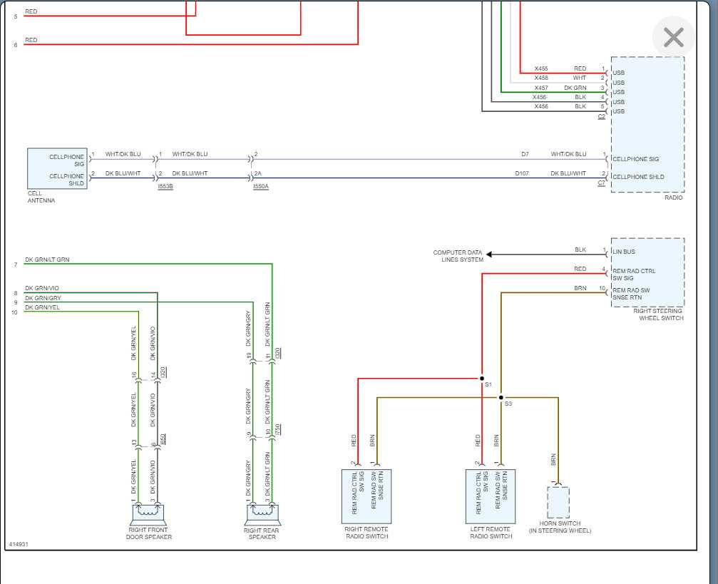 2009 dodge ram 3500 radio wiring diagram