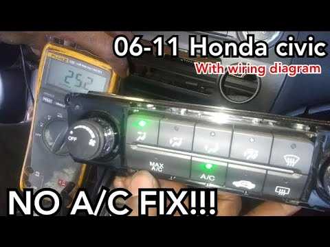 2009 honda civic ac compressor wiring diagram
