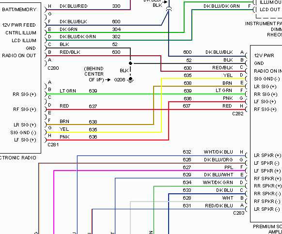 2010 f250 radio wiring diagram