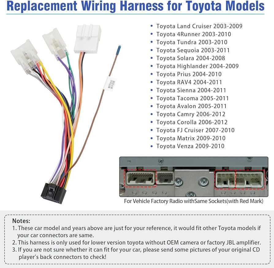 2010 toyota tacoma radio wiring diagram